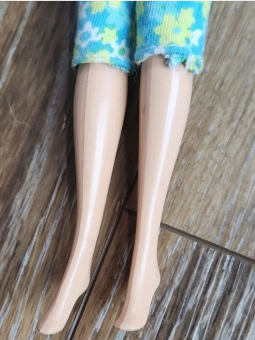 Vintage Barbie Blue Flowers 3 pc Outfit